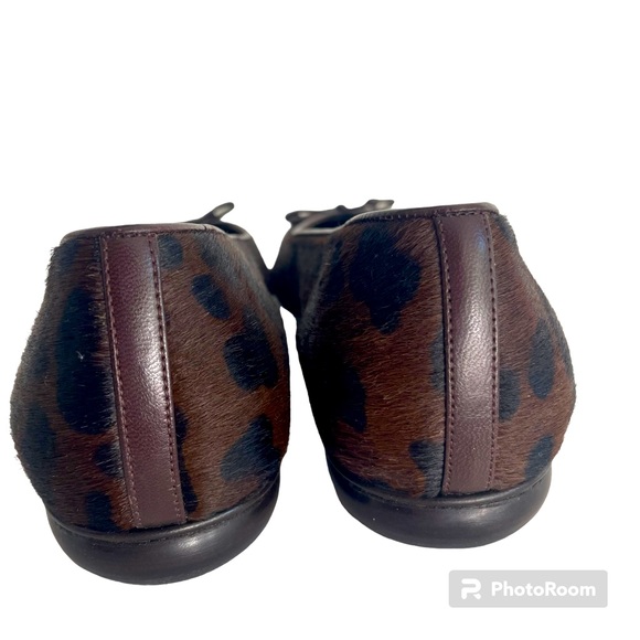 Salvatore Ferragamo pony hair animal print flats - Picture 4 of 7